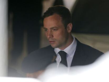 Oscar Pistorius, durante el juicio.