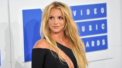 Britney Spears, durante la gala de los MTV Video Music Awards en 2016.