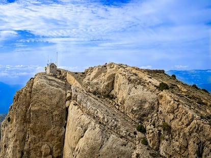 Vista desde la cima de Peñagolosa, en la provincia de Castellón.