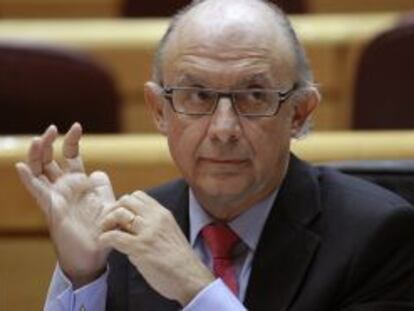 El ministro de Hacienda, Crist&oacute;bal Montoro.