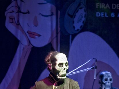 Concierto de Los Tiki Phantoms, ayer.