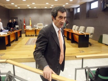 Juan Ramón Ibarra, en una de las sesiones del juicio que se siguió contra él.