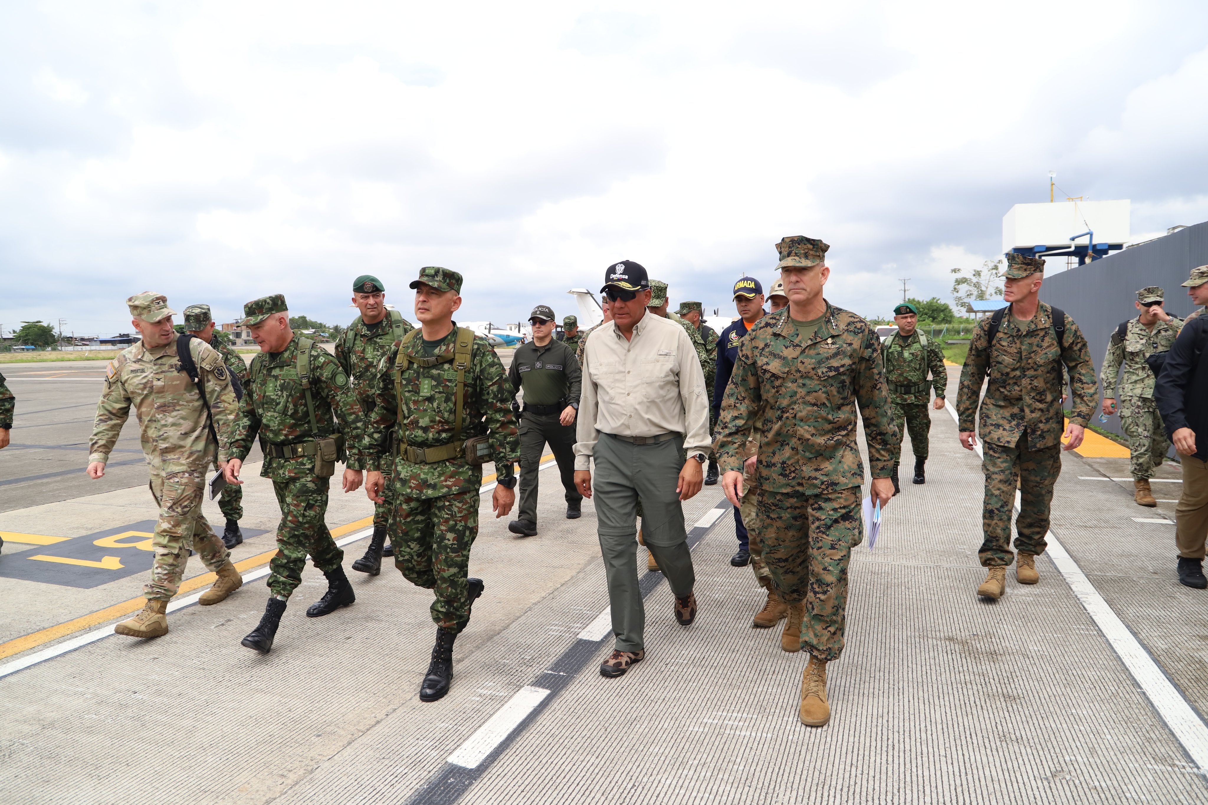 Estados Unidos inaugura su nueva alianza militar con Colombia con el foco en las narcolanchas del Pacífico y en la frontera con Ecuador