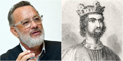 El actor Tom Hanks desciende del rey Juan de Inglaterra.