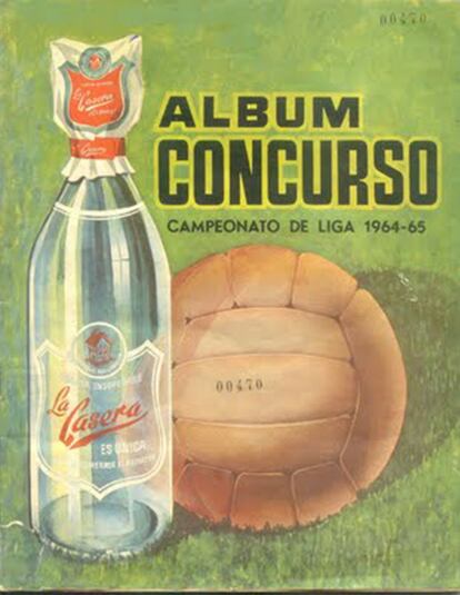 Album concurso La Casera para el Campeonato de Liga 1964-1965