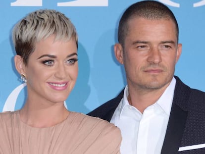 Katy Perry y Orlando Bloom, en septiembre en Mónaco.