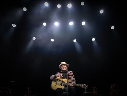 Joaquín Sabina, este domingo en Buenos Aires.