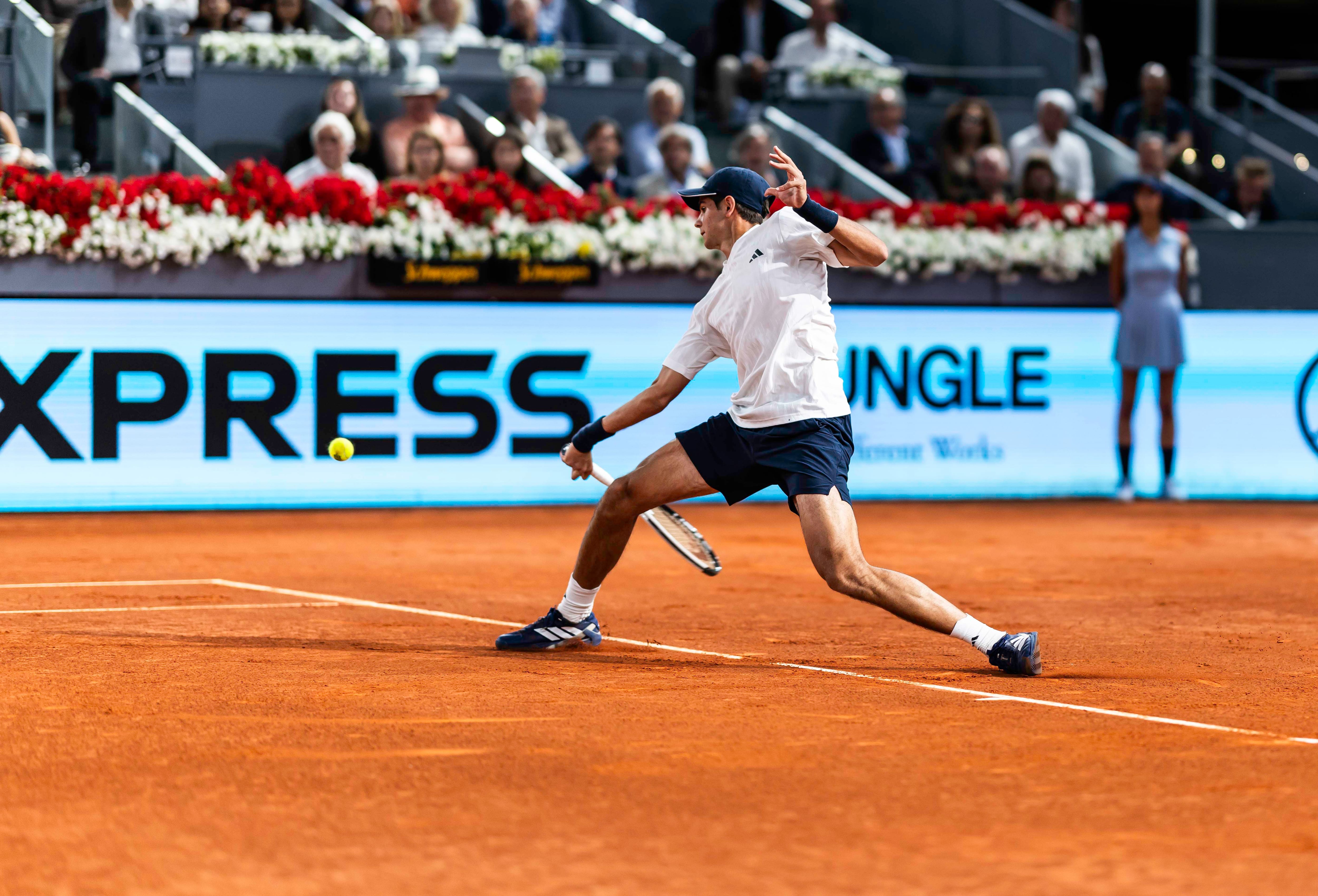 Jódar, en otro instante del partido.