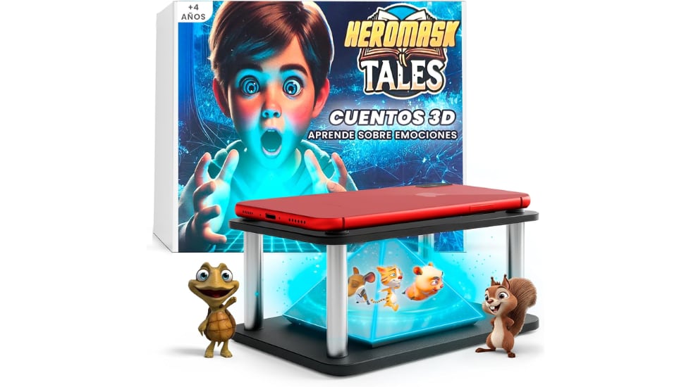 Estos cuentos mágicos en 3D incluyen en total 10 historias.