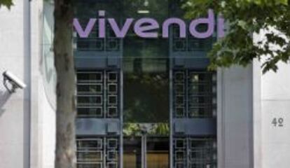 Logotipo de la compañía francesa Vivendi.