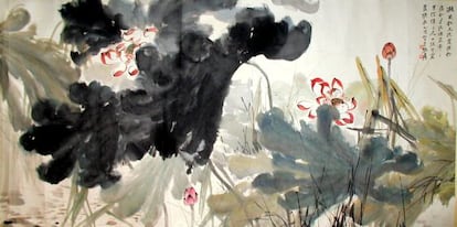 'Lotos' de Zhang Daqian