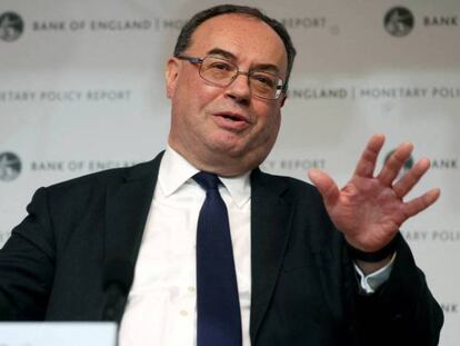 Gobernador del Banco de Inglaterra, Andrew Bailey.