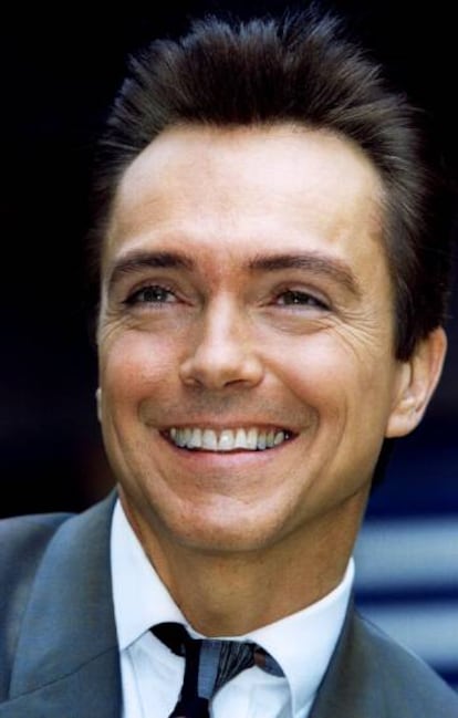 David Cassidy, en Londres, el 23 de octubre de 1995.