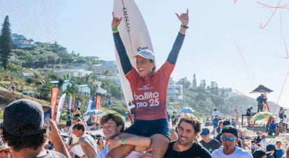 La surfista española Nadia Erostarbe gana el Ballito Pro 2025 y se acerca a las mejores del mundo.