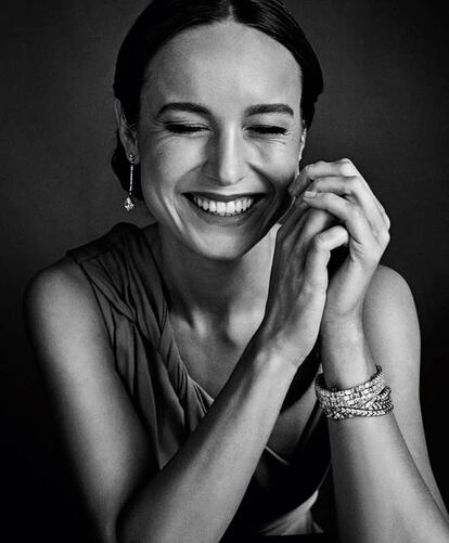 Hom se mudó a Nueva York en 1989 y su gran oportunidad llegó cuando siguió al ballet de Viena para retratarlo. Aquí, la última ganadora del Oscar, Brie Larson, fotografiada en Los Ángeles.