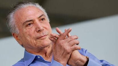 Michel Temer em Limeira (SP), no dia 2.