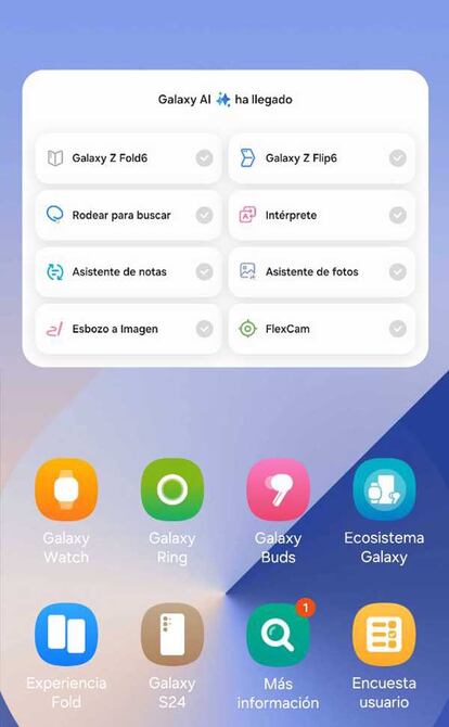 Uso de la aplicación Try Galaxy de Samsung