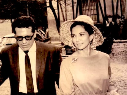 Ifigenia Martnez y su esposo, Alfredo Navarrete Romero.