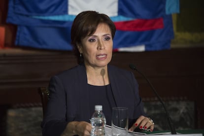 La exsecretaria Rosario Robles