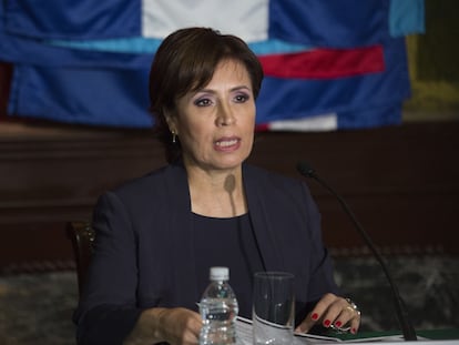 La exsecretaria Rosario Robles en una foto de archivo.