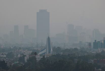 La contaminación en Ciudad de México, el 9 de mayo.