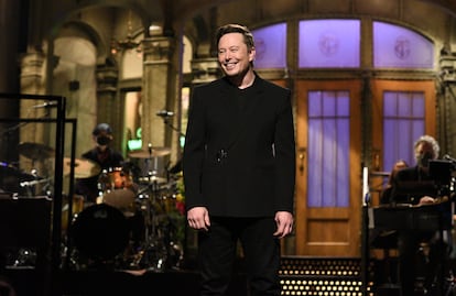 Elon Musk, en su monólogo de anfitrión de 'Saturday Night Live', el 8 de mayo de 2021.