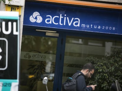 Una oficina de Activa Mutua en Barcelona 