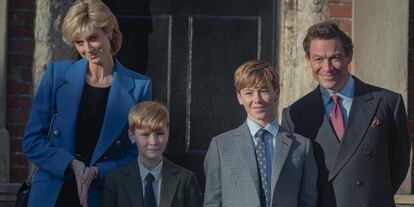 Diana of Wales's whole family in the fifth season of 'The Crown.'