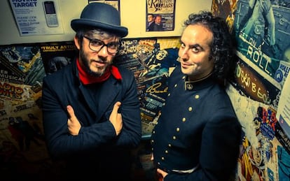 Félix López y Miguel Ángel Márquez, conocidos como el dúo Antílopez.