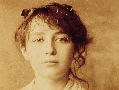 La escultora francesa Camille Claudel (1864-1943)