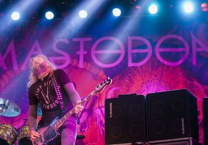 Troy Sanders, el cantante y bajista de Mastodon