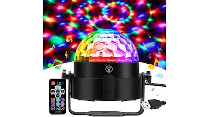 Esta es una de las mejores bolas de discoteca LED que se pueden comprar en Amazon