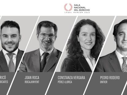 Socios de DLA Piper, Pérez-Llorca, RocaJunyent y Ontier debatirán en la Gala Nacional del Derecho Legal Marcom