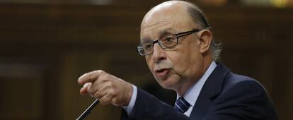 El ministro de Hacienda, Cristóbal Montoro.