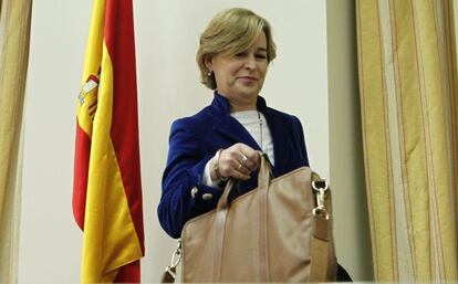 La presidenta de la Sareb, Belén Romana