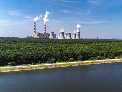 Central de carbón de Belchatow, la instalación que más CO₂ emite de la UE.