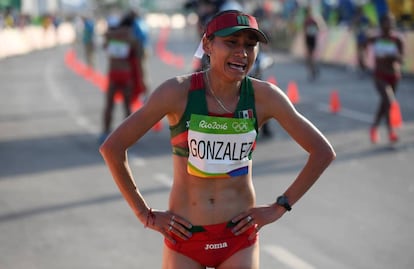 González tras su competencia en Río