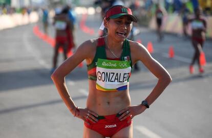 González tras su competencia en Río