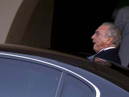 Vice-presidente, Michel Temer.