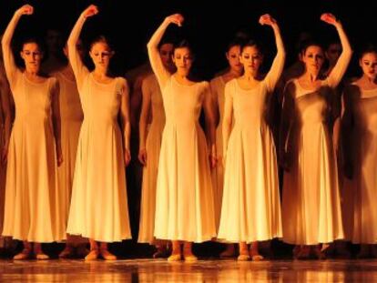 El Ballet de Leipzig en una escena de 'The Great Mass'.