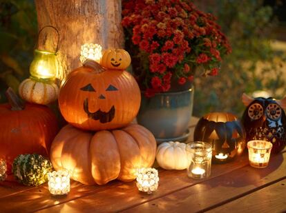 La omnipresente calabaza de Halloween.