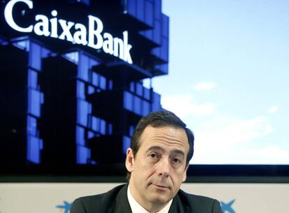 El consejero delegado de CaixaBank, Gonzalo Gortázar.