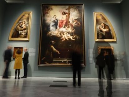 El Museo de Bellas Artes reconstruye el retablo que el pintor realizó para el convento de los Capuchinos