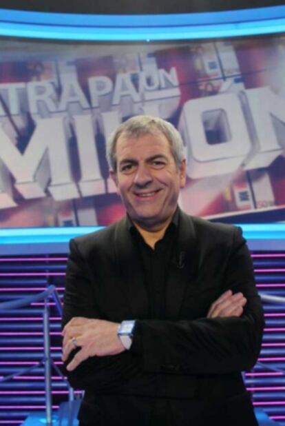 Carlos Sobera, presentador del concurso <i>Atrapa un millón</i> de Antena 3.