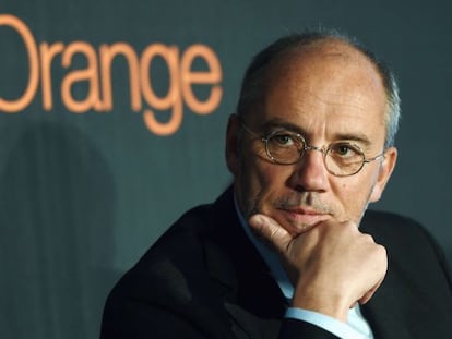 Stephane Richard, presidente de Orange.