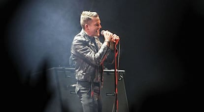 The Killers headlined Saturday night to a rapturous response from the Dcode audience.