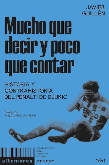 Cover of the book Much to say and little to tell, by Javier Guillén.