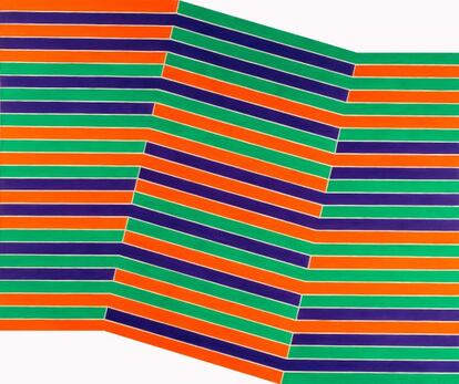 'Baft' (1965), de Frank Stella.