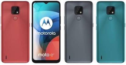 Nuevos Moto E7.