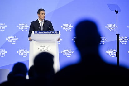 Pedro Sanchez Foro de Davos